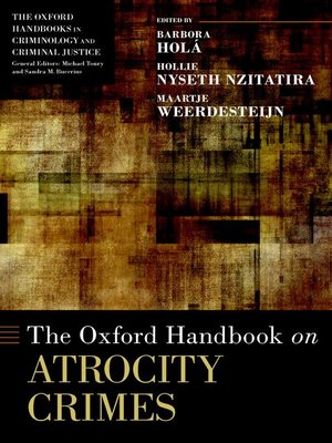 cover image of The Oxford Handbook of Atrocity Crimes